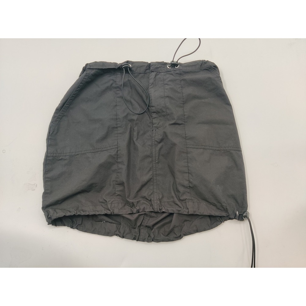 Cotton On Black Cargo Mini Skirt Drawstring Utility Size 2 US 6 AU